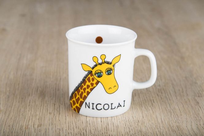 Hovedbilde Barneservise - Kopp Sjiraff